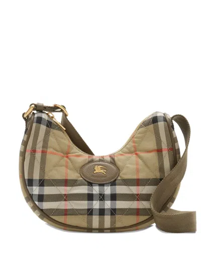 Burberry Horseshoe Crossbody Bag In Brown