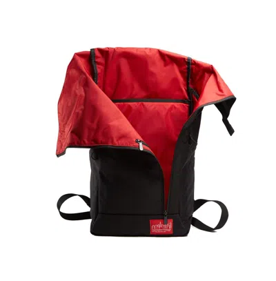 Manhattan Portage Pace Roll Top Buckle Backpack In Black