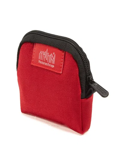 Manhattan Portage Divider Mini Coin Wallet In Red