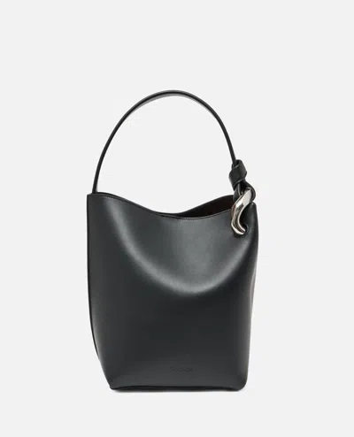 Jw Anderson Croner Bucket Bag In Black