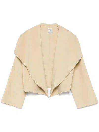 Totême Toteme Women Signature Double Wool Jacket In Gray