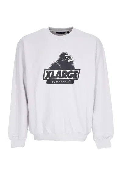 Xlarge Lightweight Crewneck Men Slanted Og Crewneck Grey