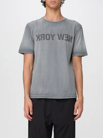 Helmut Lang Man Grey T-shirts & Tank Tops