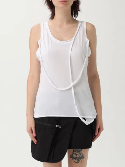 Helmut Lang Strap Tank In White