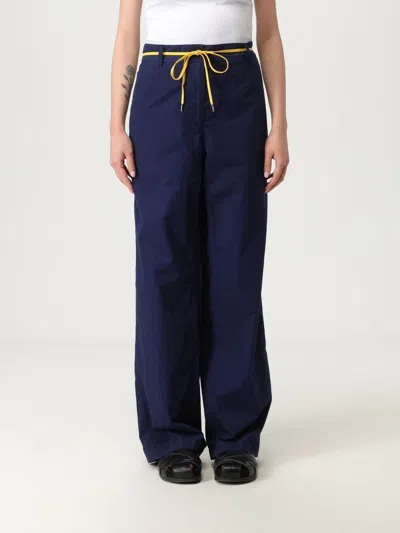 Aspesi Herringbone Linen-blend Trousers