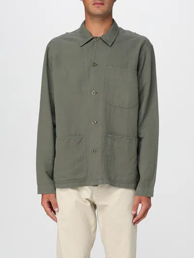 Polo Ralph Lauren Olive Green Shirt With Patch Pockets
