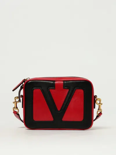 Valentino Garavani Superstar Chain Belt Bag In Red