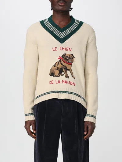 Valentino Garavanile Chien De La Maison Sweater In Neutral