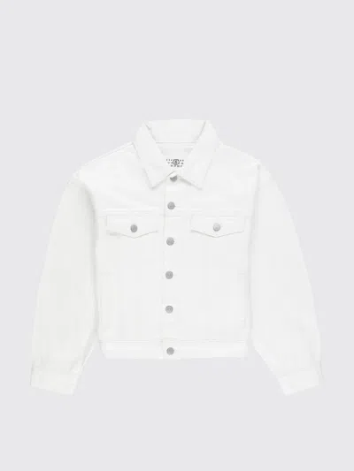 Mm6 Maison Margiela Jacket  Kids Color White