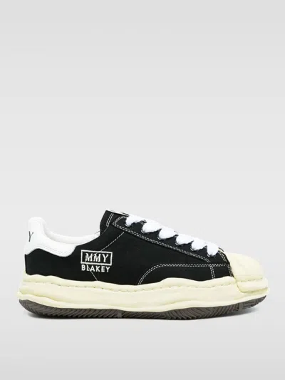 Miharayasuhiro Maison Mihara Yasuhiro Black Canvas Blakey Low Top Sneakers In Black