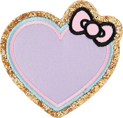 Stoney Clover Lane Customizable Hello Kitty Heart Patch