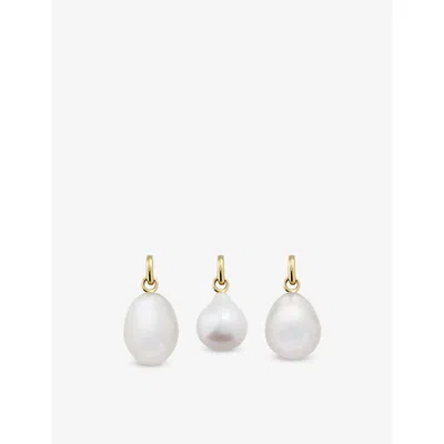 Monica Vinader Baroque Pearl Charm