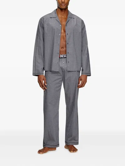 Diesel Paul Checked Pyjama Set