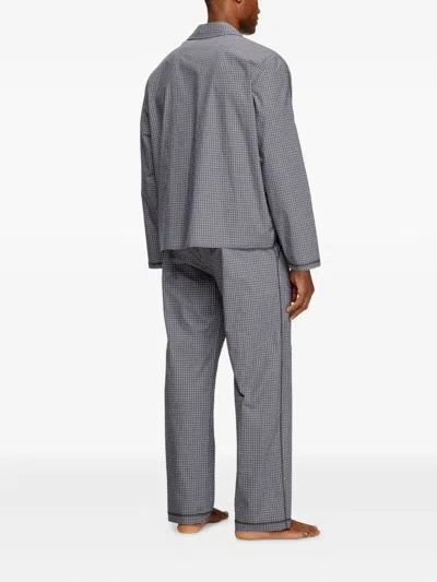 Diesel Paul Checked Pyjama Set