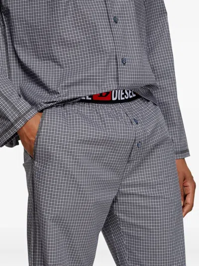 Diesel Paul Checked Pyjama Set