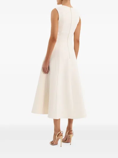 Rebecca Vallance Freyja Midi Dress In White