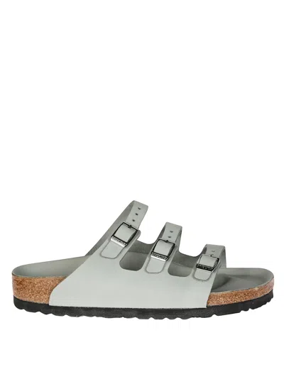 Birkenstock Florida Fresh Pure Sage Sandal In Green