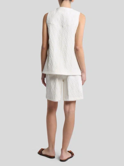 Etro White Vest