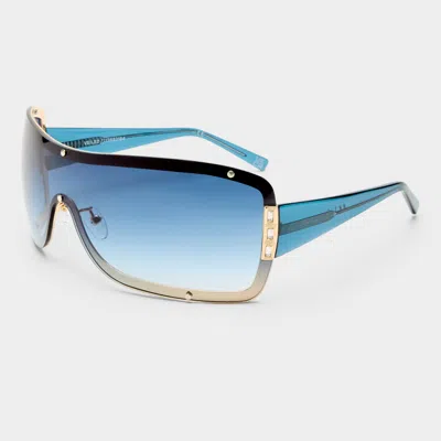 Le Specs Veiled In Blue