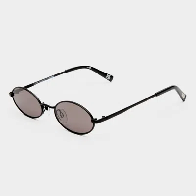 Le Specs Love Train 51mm Oval Sunglasses In Black