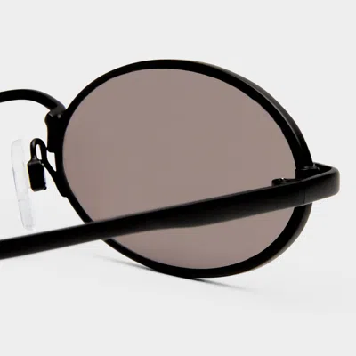 Le Specs Love Train 51mm Oval Sunglasses In Black