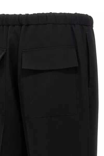 Jil Sander Black Tapered Pants
