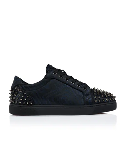 Christian Louboutin Seavaste 2 Orlato Flat Jacquard Sneaker In Black