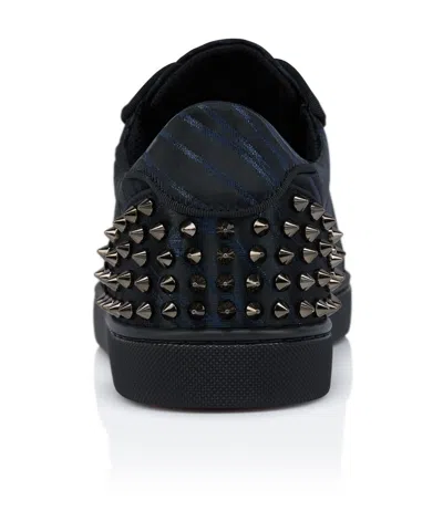 Christian Louboutin Seavaste 2 Orlato Flat Jacquard Sneaker In Black
