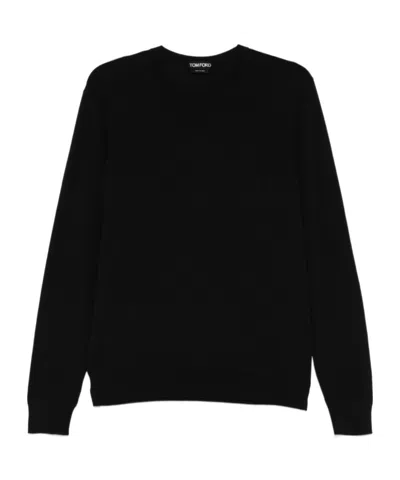 Tom Ford Alpaca Sweater Sweaters And Cardigans Black