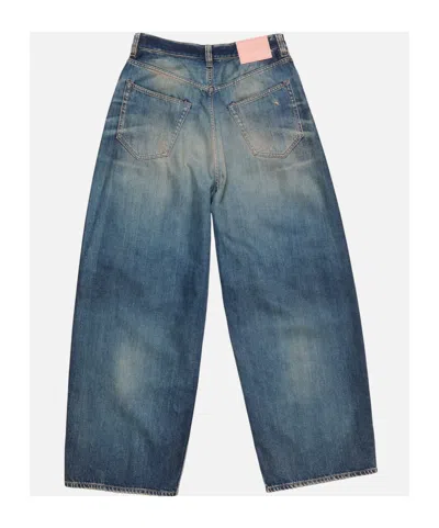 Acne Studios Mens Rocka Straight-leg Denim Jeans Dark Blue