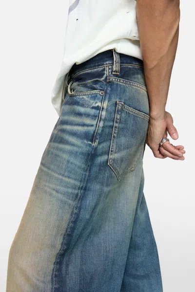 Acne Studios Mens Rocka Straight-leg Denim Jeans Dark Blue