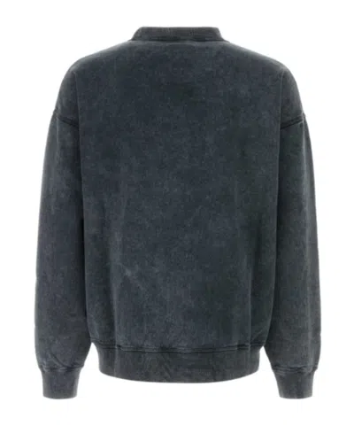 Dsquared2 Washed Grey Sweatshirt With Logo