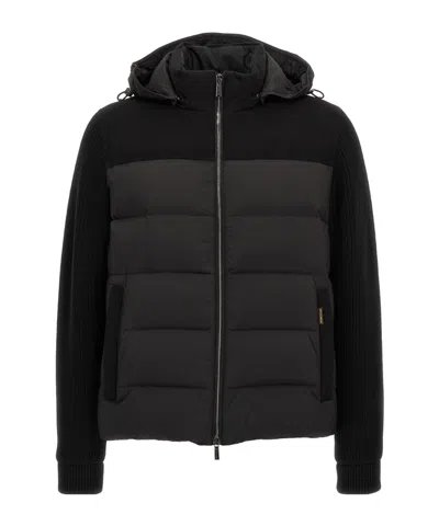 Moorer Zip-up Jacket With Hood