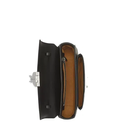 Mcm Tracy Crossbody In Visetos Leather Mix