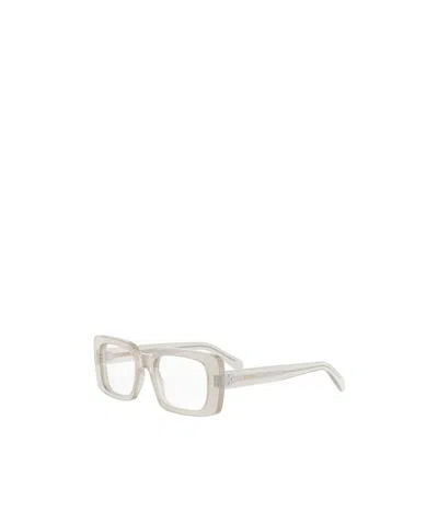 Celine Square Frame In White
