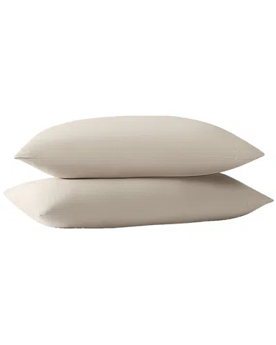 Truly Soft Green Solid Pillowcase Pair