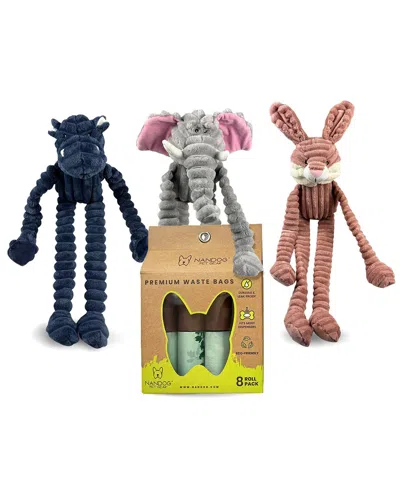 Nandog My Bff Xl Plush Dog Toy Bundle