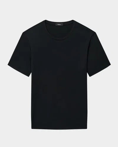 Theory Soris T-light Crewneck T-shirt In Black