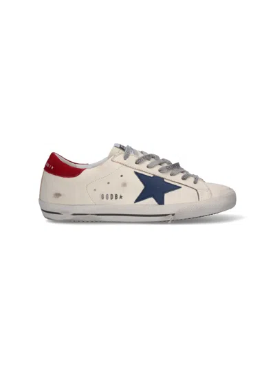 Golden Goose Superstar Multicolor Low Top Sneakers With Logo Patch On The Tongue And Contrasting Heel With Logo L In Animal Print