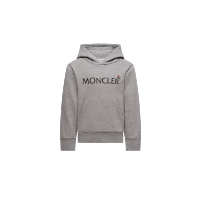 Moncler Sweat À Capuche En Coton À Logo