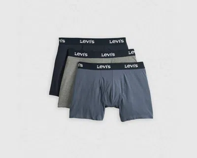 Levi's Solid Basic Boxer Briefs In Multi