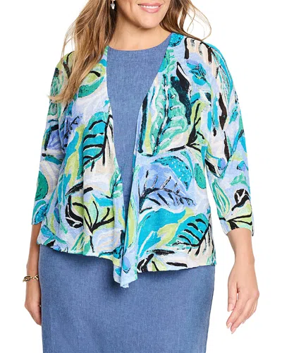 Nic+zoe Plus Island Beat 4 Way Cardigan
