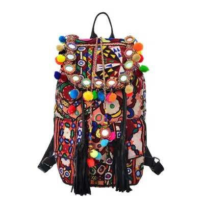 Guadalupe Design Nairobi Banjara Backpack In Multicolor