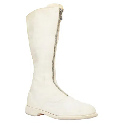 Guidi Front-zip Leather Boots