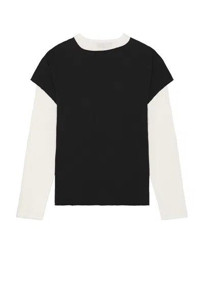 424 Double Layer Distressed Tee