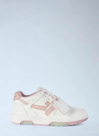 Off-white Sneakers In White Pink