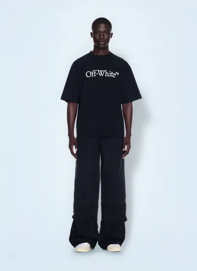 Off-white Canvas Carpenter Pants In Black