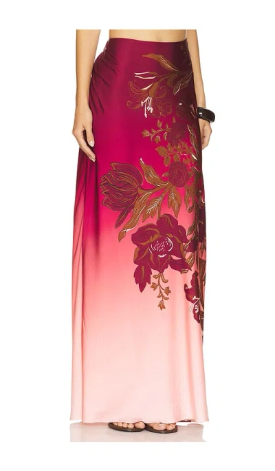 Rococo Sand Maxi Skirt In Multi