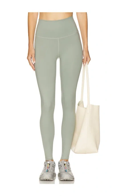 Varley Freesoft High-rise Sports Leggings In Gray