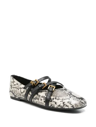 Michael Michael Kors Indy Embossed Ballet Flats